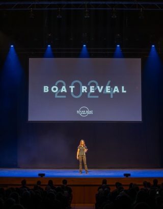 SBT Boat reveal 2024 - 1 - Teammanager Vera Ottens - vk